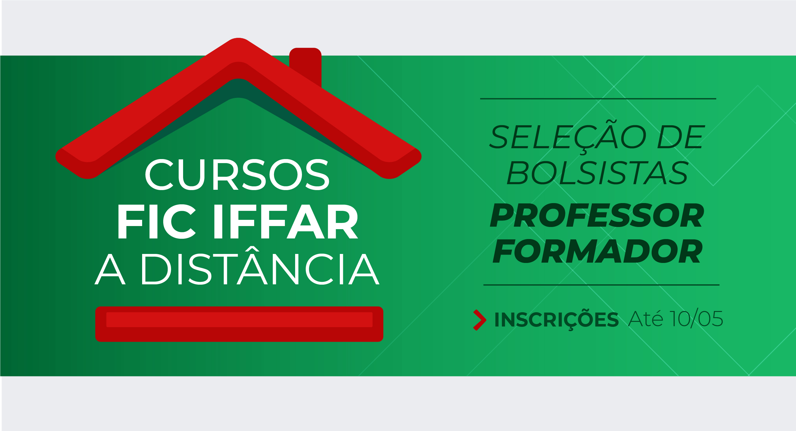 IFFar abre seleção para professor formador em cursos FIC EaD IFFar