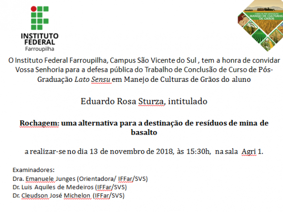 Defesa Eduardo Sturza