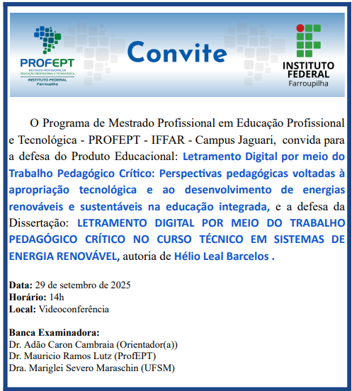 Convite Defesa Helio T6