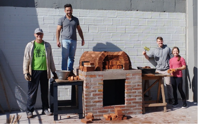 Construção do forno