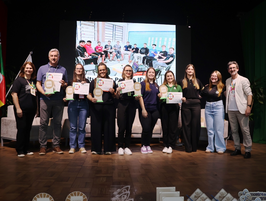 Entrega da premiação ODS