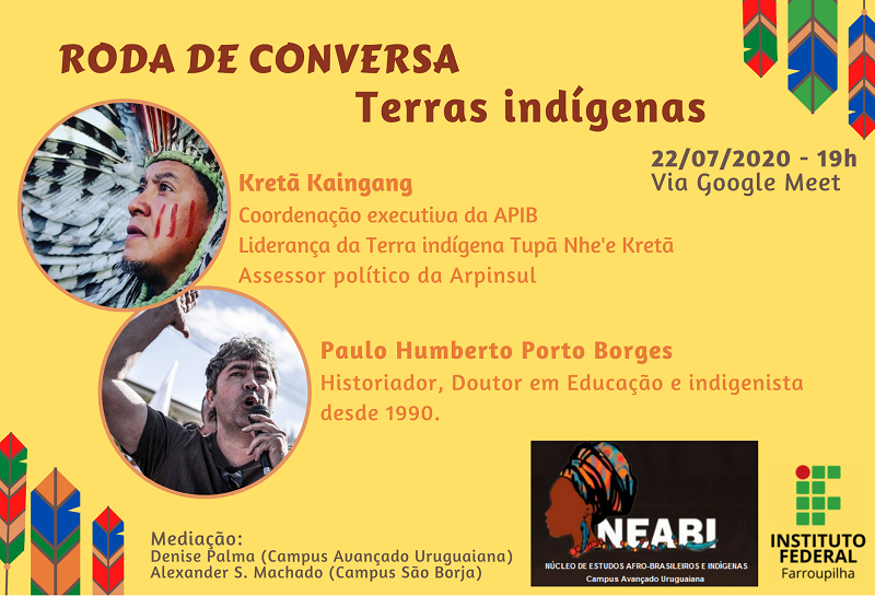 Roda de conversa Terras indígenas