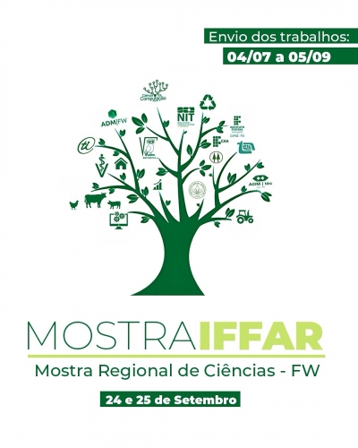 Atenção, comunidade acadêmica! Envio de trabalhos para a Mostra de Ciências do IFFar já começou!
