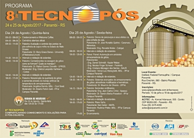 8ª Edição da Tecnopós ocorrerá dias 24 e 25 de Agosto, em Panambi/RS