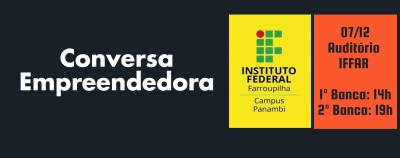 “Conversa Empreendedora” será tema de evento no IFFar – Campus Panambi