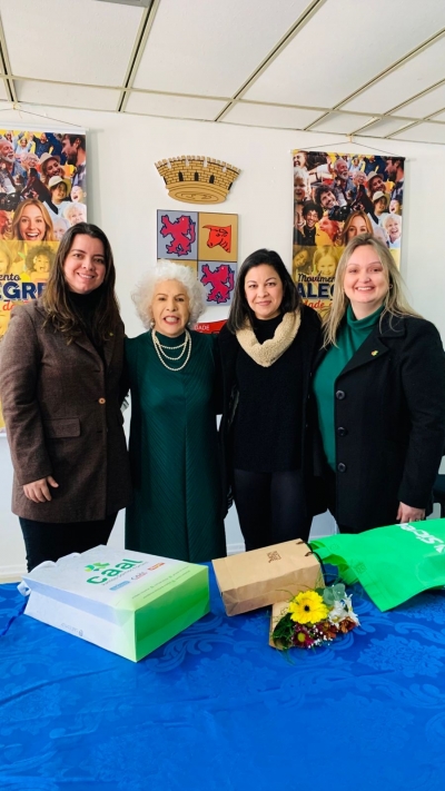 IFFar- Campus Alegrete participa de solenidade com Cosete Ramos no Salão Azul da Prefeitura de Alegrete