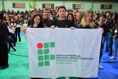 IFFar Campus Jaguari participou dos Jogos Estudantis