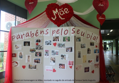Campus Santo Augusto homenageia as mães
