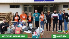 IFFar pelo RS: Campus Santo Ângelo realiza entregas de doações aos atingidos pelas…