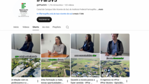Vídeos apresentam experiências de estudantes que seguem trajetória acadêmica no IFFar capture 20260909 102449