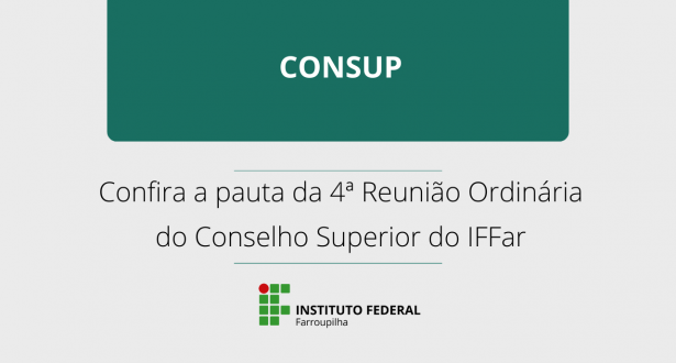 Consup realiza 4ª Reunião Ordinária nesta segunda-feira (15) 4reuniaoordináriaconsup notícia15122025