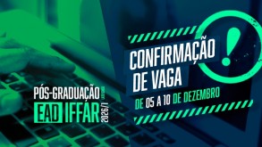 Aprovados na Pós-Graduação devem confirmar vaga até 10 de dezembro pspósgraduação notícia05122025