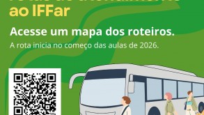 Novidade nas linhas de ônibus para o IFFar – Campus Santo Ângelo Novidade nas linhas de ônibus para o IFFar – Campus Santo Ângelo