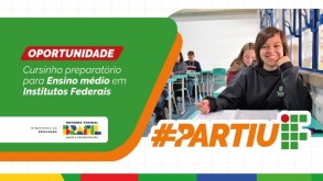 Partiu IF: IFFar Alegrete disponibiliza 40 vagas para estudantes do 9º ano Partiu IF: IFFar Alegrete disponibiliza 40 vagas para estudantes do 9º ano
